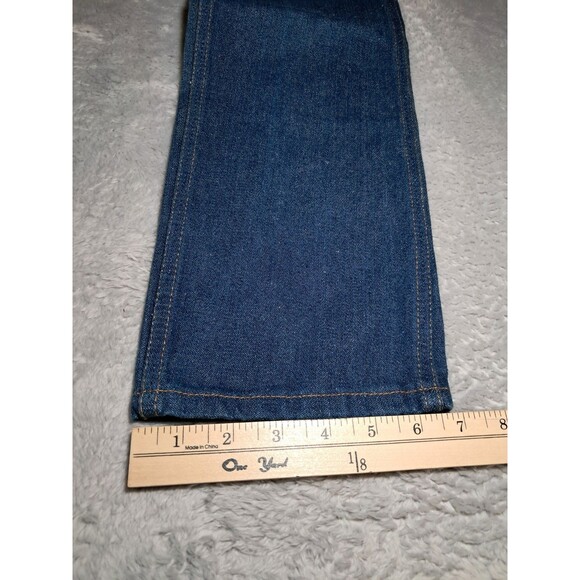 Vintage Wrangler Student Straight Leg Jeans 26x34 Deadstock NWT 70s Made in USA - Picture 10 of 12